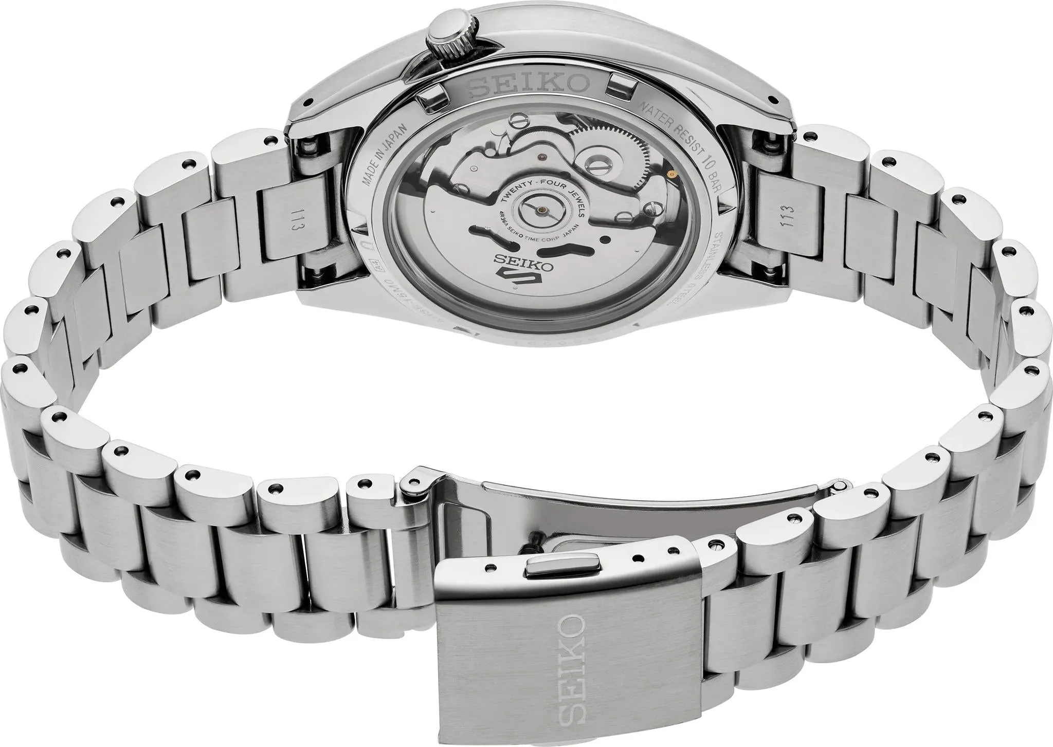 Seiko 5 Sport Automatic Ivory Dial Watch SRPK91