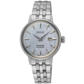 Seiko Presage 'Skydiving' Diamond Twist Cocktail Time Ladies Watch SRE007J1