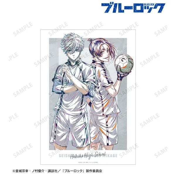 Seishirou Nagi & Reo Mikage - Blue Lock Ani-Art Vol.2 A3 Matte Finished Poster