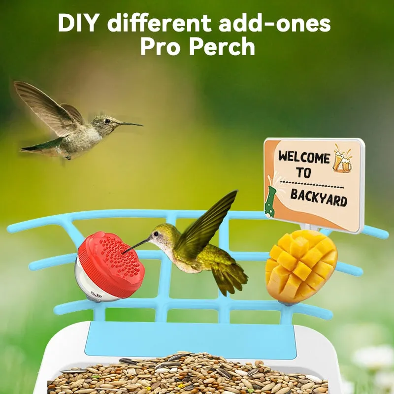 Smart Bird Feeder with Camera, Bird Watching Camera, Auto Capture Bird Videos & Motion Detection