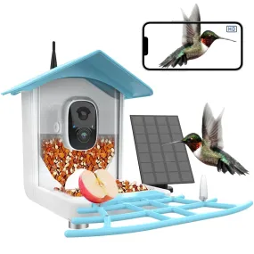 Smart Bird Feeder with Camera, Bird Watching Camera, Auto Capture Bird Videos & Motion Detection