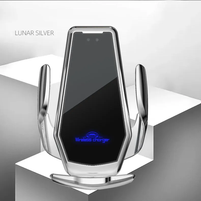 Smart Wireless 15W Fast Car  Charger for iPhone Samsung Mobile Phone