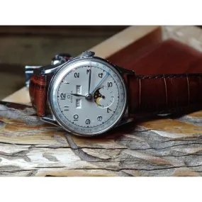Sold - Omega Cosmic Reference 2471/1 Triple Date Moonphase Calibre 381 - 27 DL PC Circa 1947