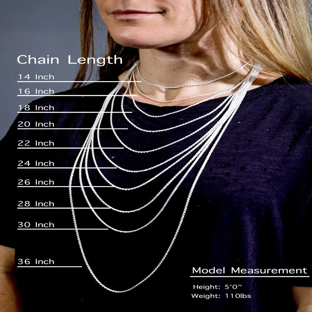 Sterling Silver Wheat Chain 1.1mm Solid 925 Italy Foxtail Spiga Necklace - Unisex