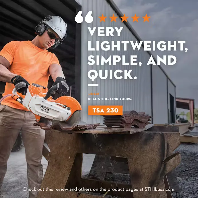 Stihl | TSA 230 Battery Cut-Off Machine | w/o battery & charger (4864 011 6601 US)
