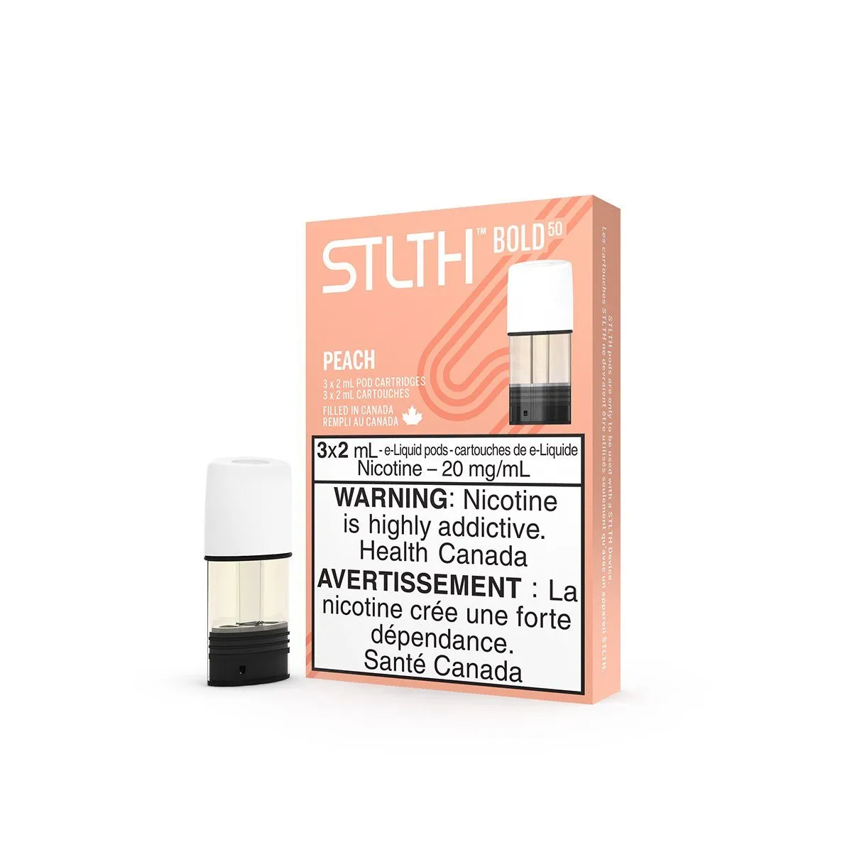 STLTH Peach Vape Pods