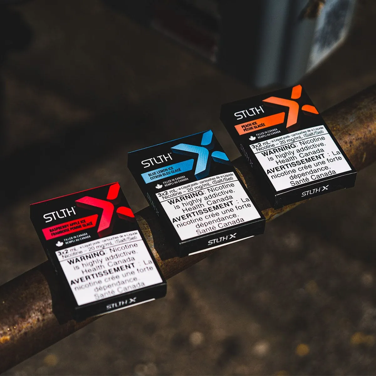 STLTH X Raspberry Apple Ice Vape Pods
