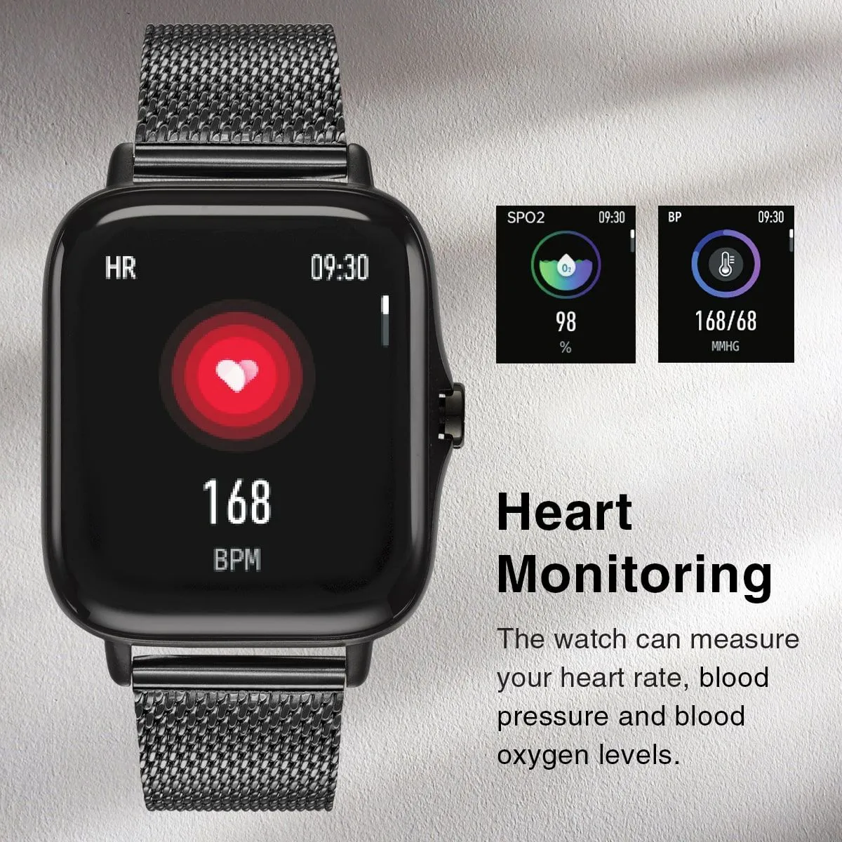 STORM London SM2 Smart Watch Mesh Silver