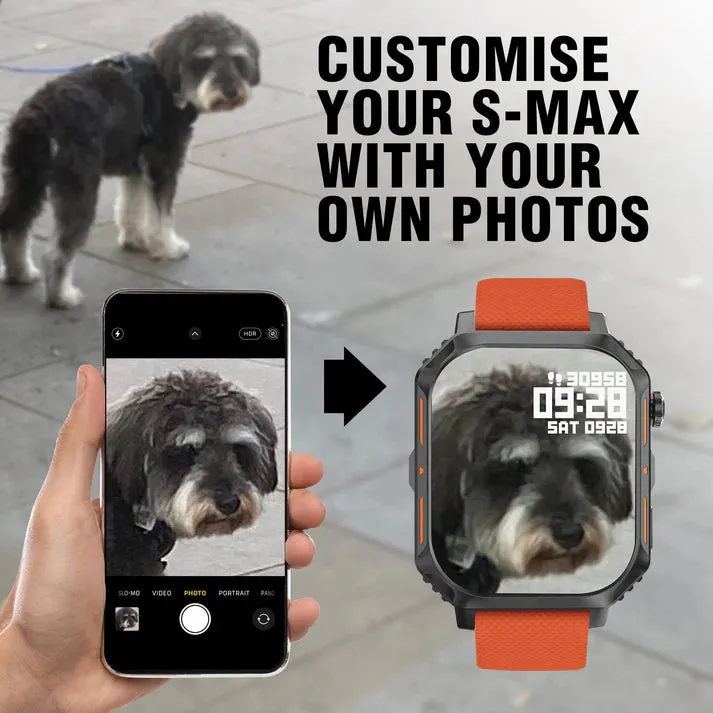 STORM S-MAX SMART WATCH SILICON ORANGE