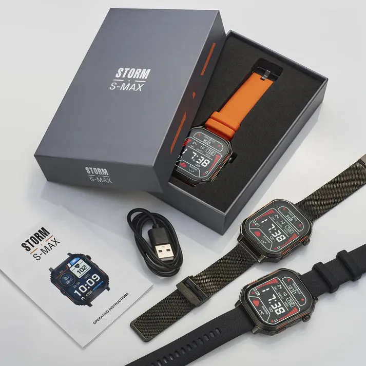 STORM S-MAX SMART WATCH SILICON ORANGE