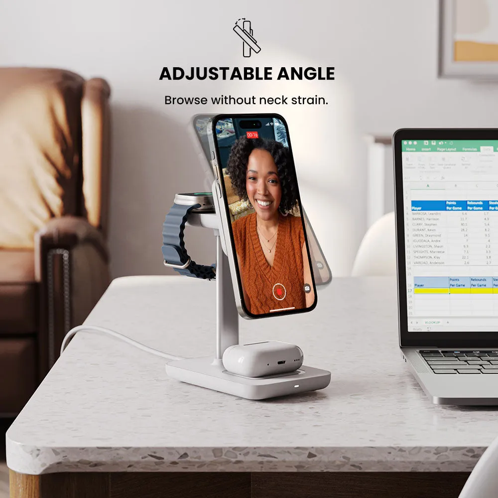 TRIO 3-in-1 Wireless Charging Station - Dual Pack