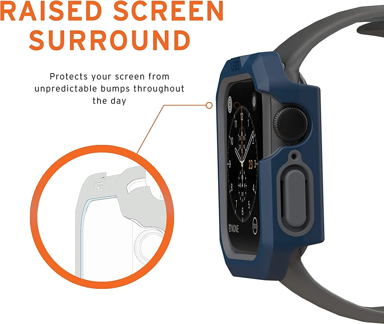 UAG Civilian Watch Case for 40mm Series 4/5/6/SE Blue - 1A149D115533