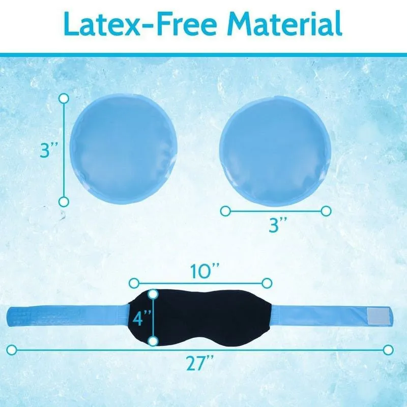 Vive Health Arctic Flex Ice Eye Mask - Blue