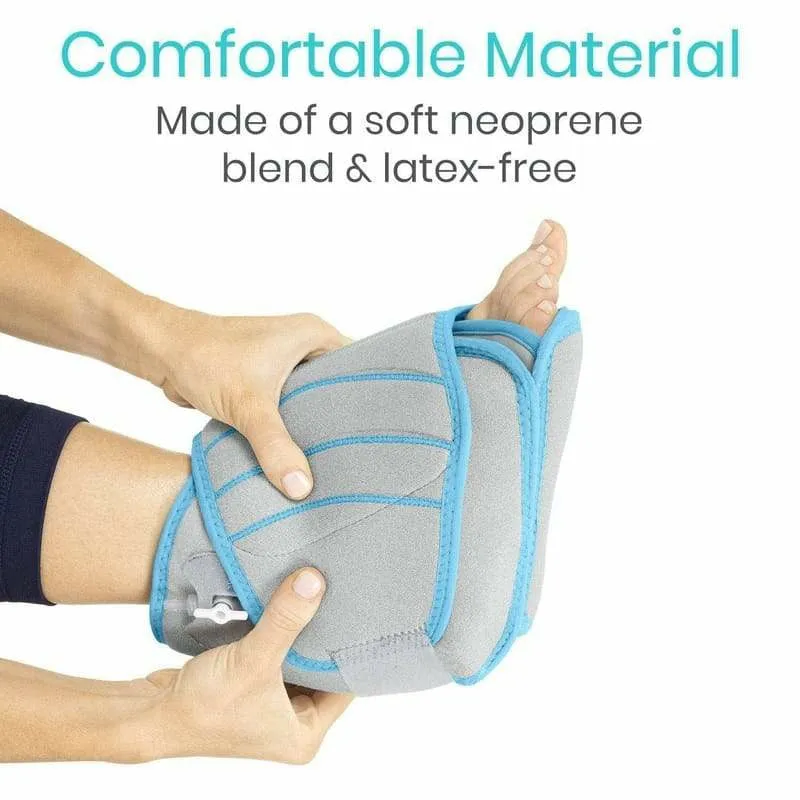 Vive Health Compression Ankle Ice Wrap