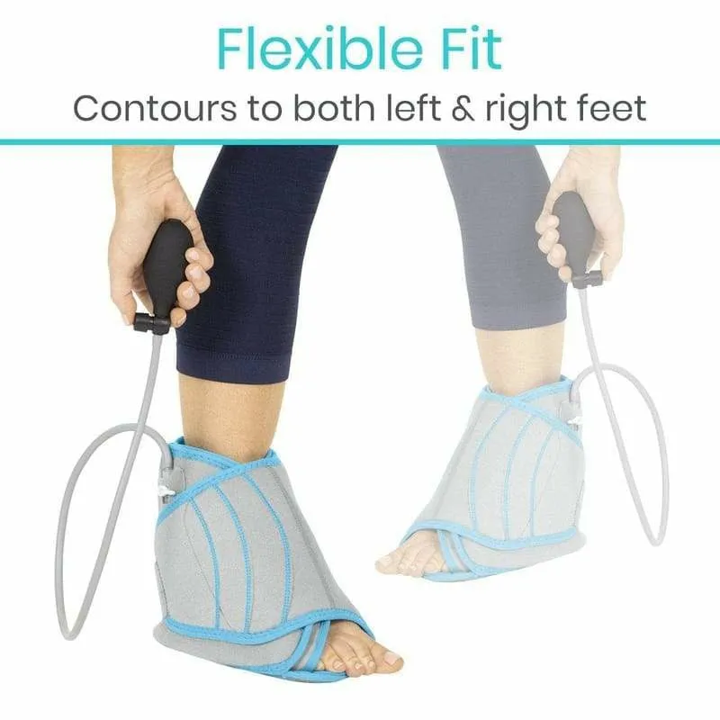 Vive Health Compression Ankle Ice Wrap