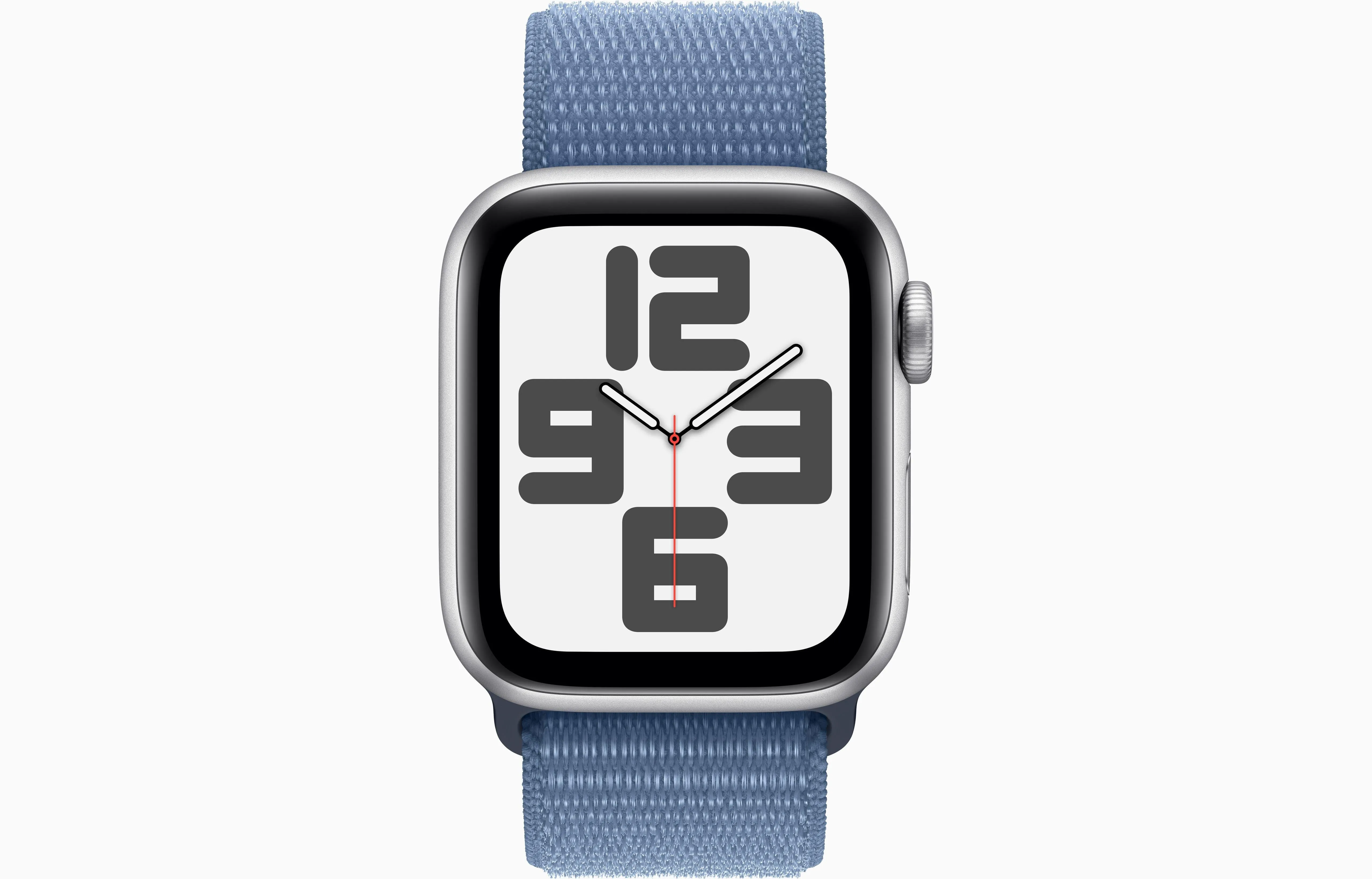 Watch Se Gps 40Mm Silver Aluminium Case With Winter Blue Sport Loop