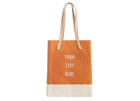 Wine Tote in Citrus - Wholesale