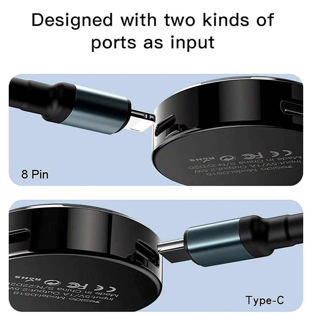 Yesido DS19 Wireless Smartwatch Charger Type-C Cable