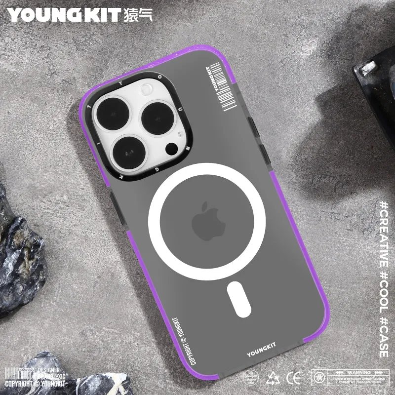 YOUNGKIT Exquisite MagSafe Slim Thin Clear Anti-Scratch Back Shockproof Cover Case