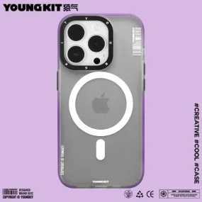 YOUNGKIT Jane Sand MagSafe Slim Thin Matte Anti-Scratch Back Shockproof Cover Case