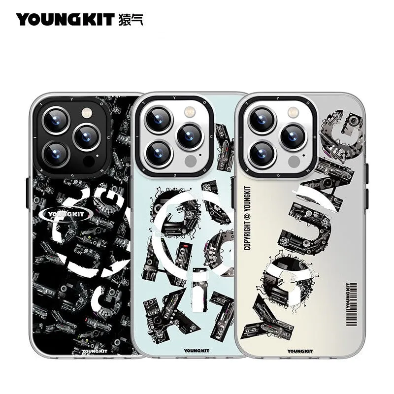 YOUNGKIT Mechanic MagSafe Slim Thin Matte Anti-Scratch Back Shockproof Cover Case