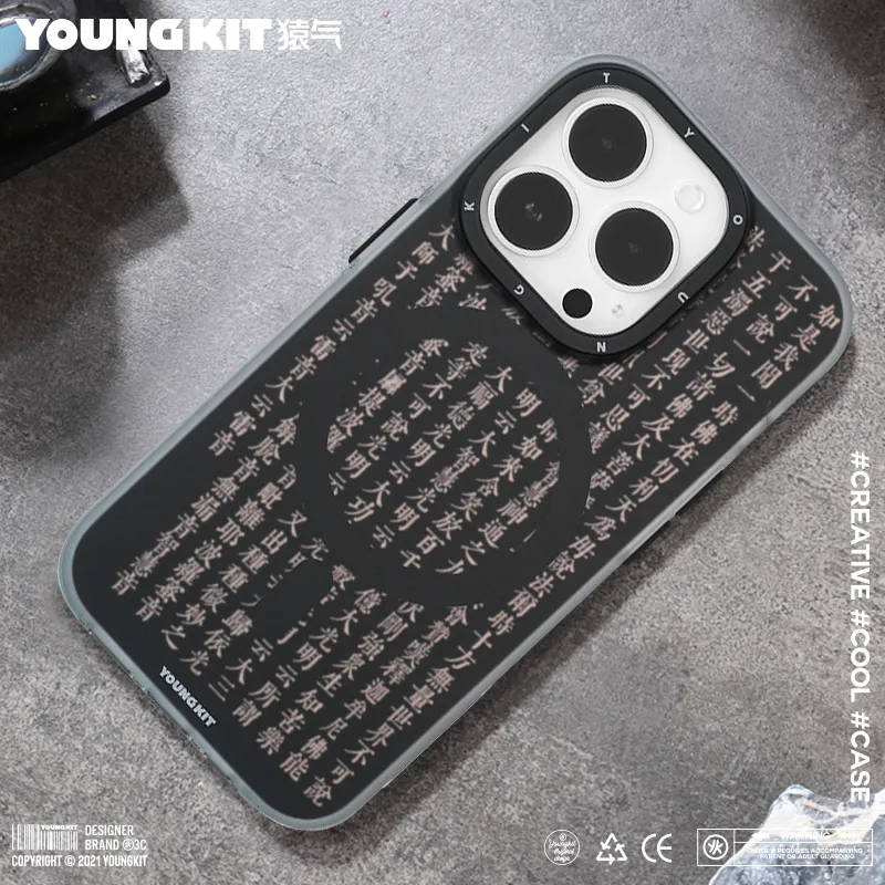 YOUNGKIT Sutra MagSafe Slim Thin Matte Anti-Scratch Back Shockproof Cover Case