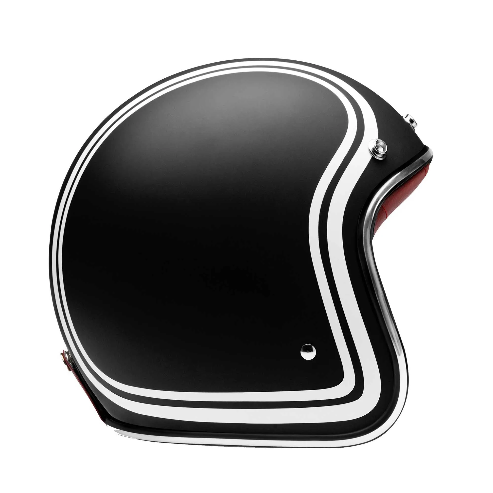 Zulu Cortez Black Maroon Chrome Bluetooth