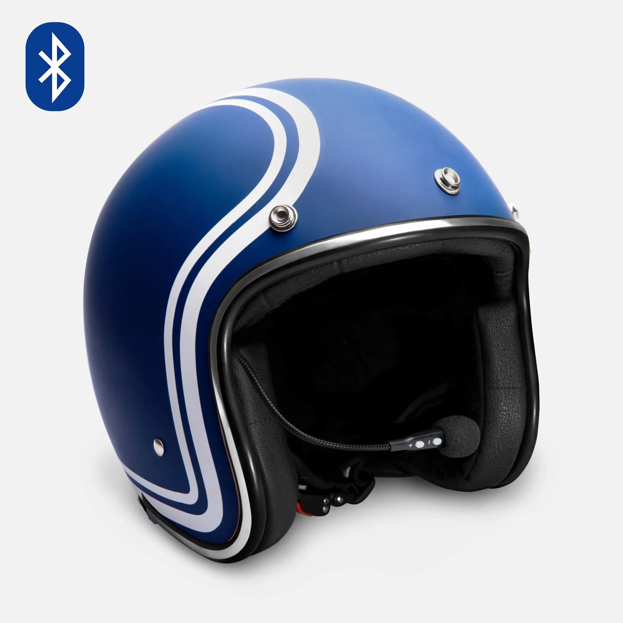 Zulu Cortez Matte Blue Chrome Bluetooth