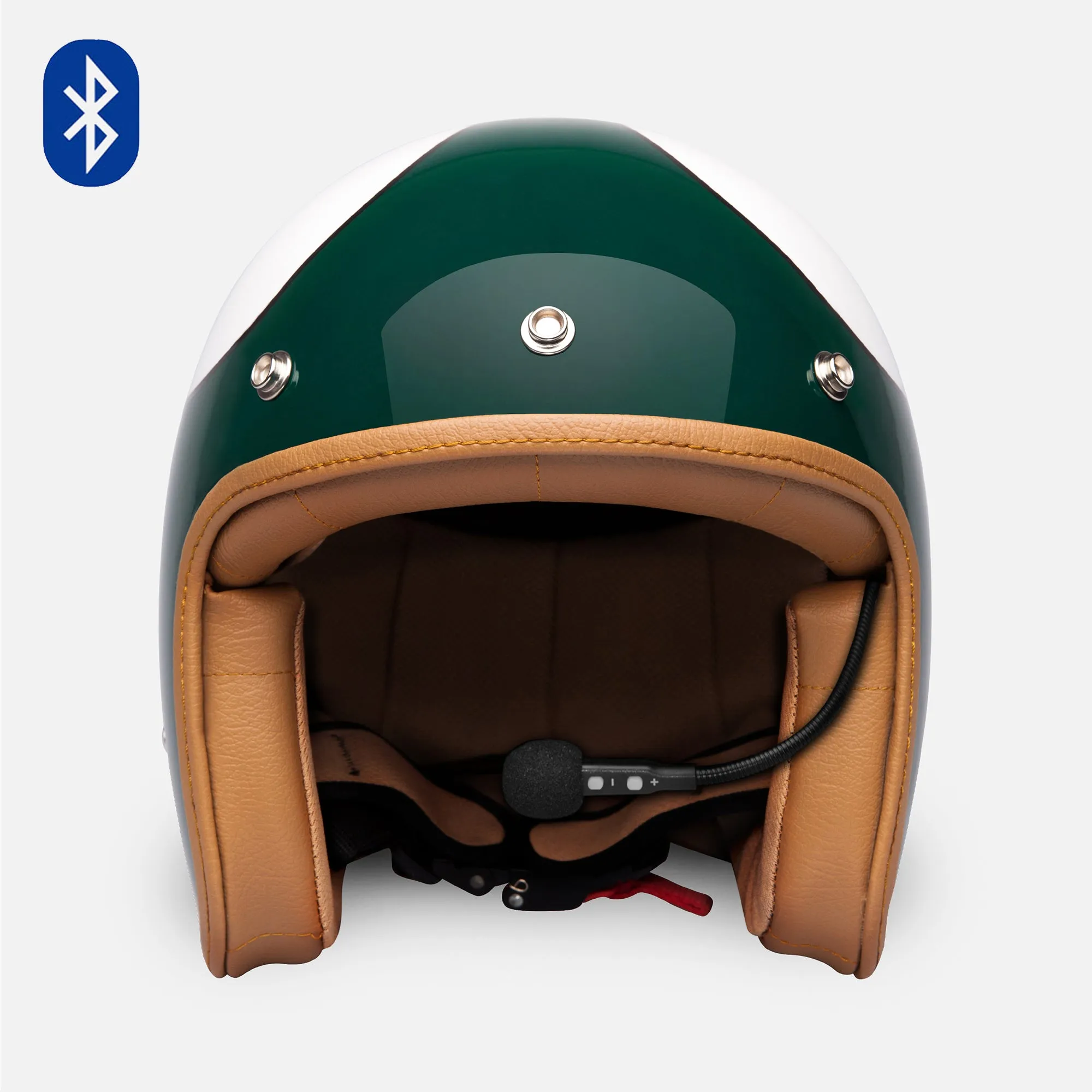 Zulu Rebel Green White Tan Bluetooth