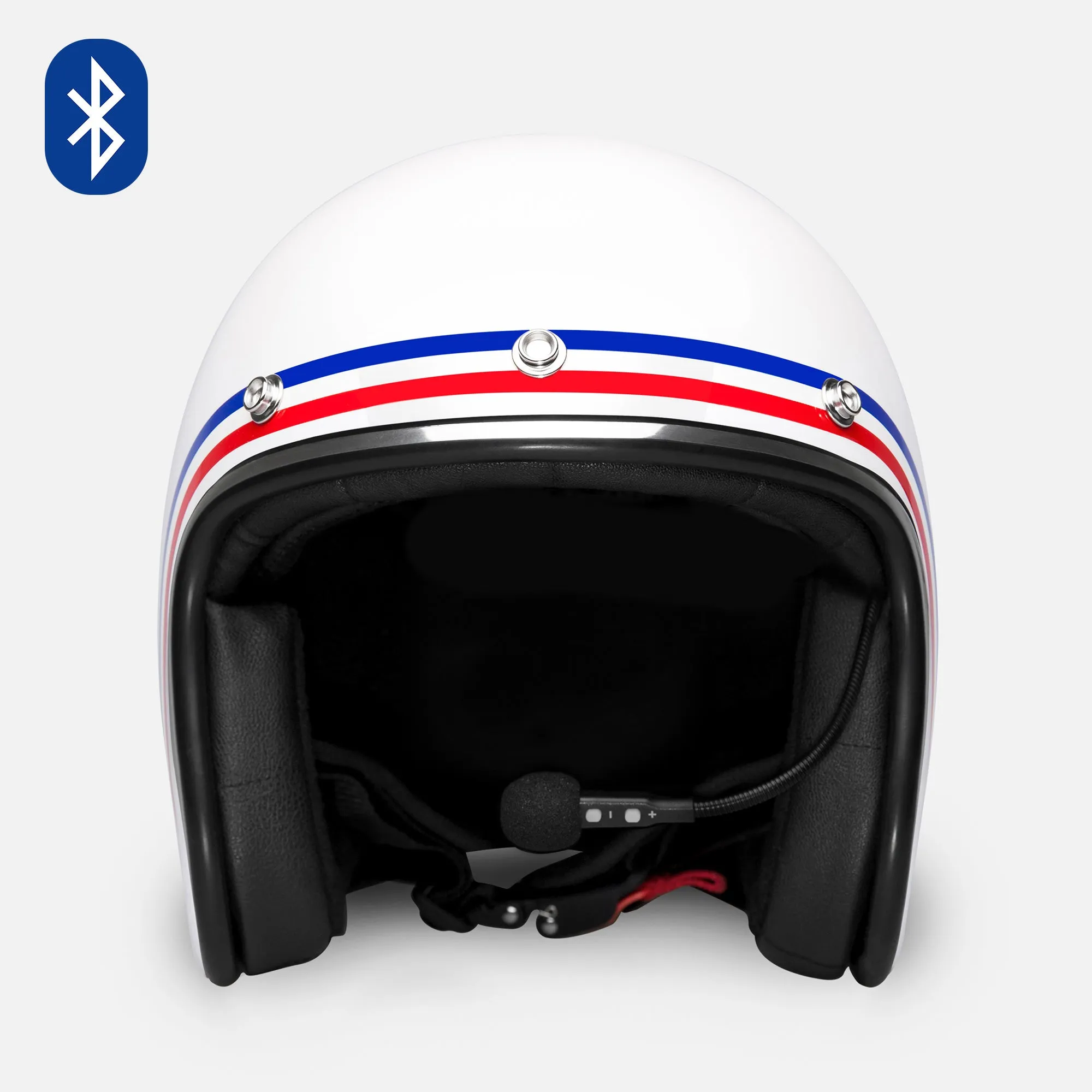 Zulu St Germain White Chrome Bluetooth