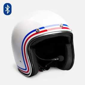 Zulu St Germain White Chrome Bluetooth