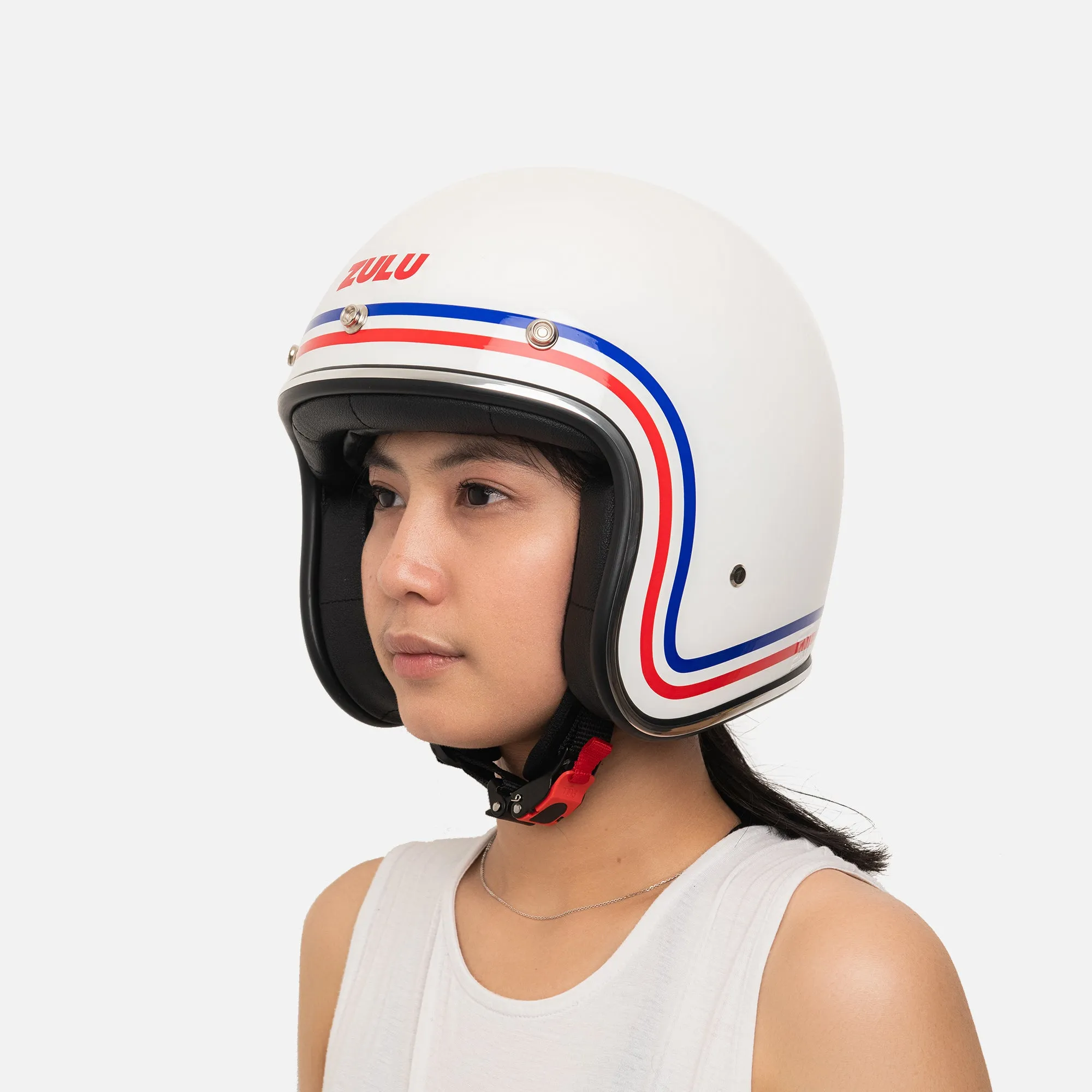 Zulu St Germain White Chrome Bluetooth
